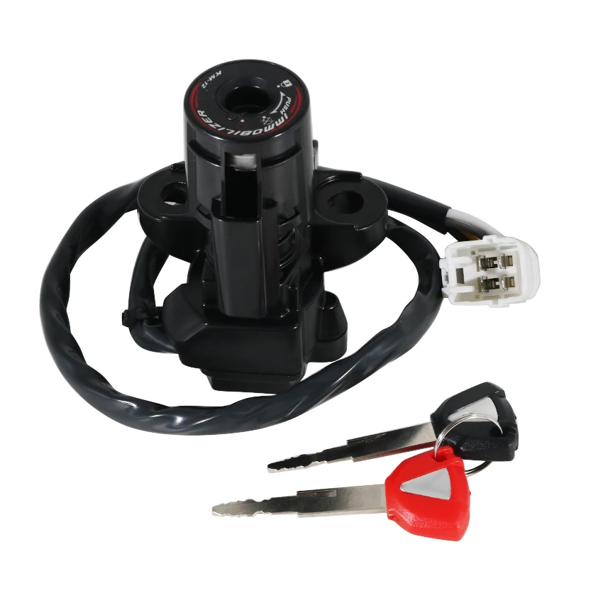 점화 스위치 문짝 잠금 키 세트, 가와사키 ER650 ER6N EX650 닌자 650 EX650 ER6F EX400 닌자 400 OEM:R27005-0552 오토바이