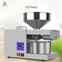 K38 Automatic Household Intelligent Temperature Control Oil Press Peanut Olive Oil Rapeseed Sesame Oil Extractor 110V/220V 1