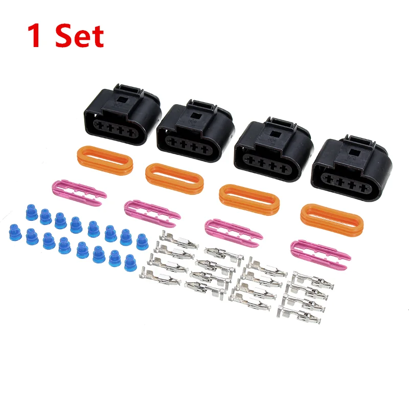 1Set Ignition Coil Connector Repair Kit IC39 for VW Passat Jetta GOLF Polo Touran Transporter Audi A4 A6 A8 ignition coil igniter