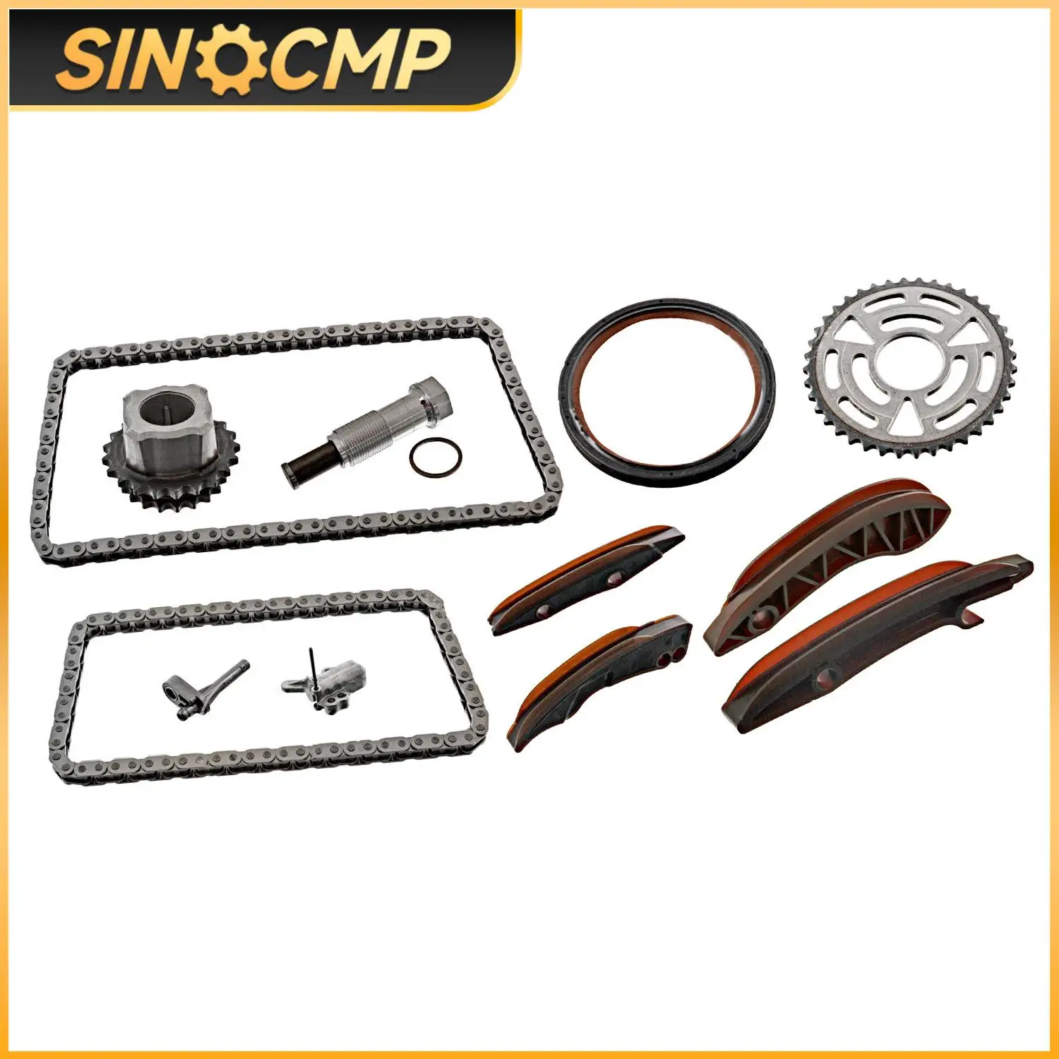 

1set Timing Chain Kit For BMW X1 X3 X5 E60 E61 E81 E82 N47 11318586699 11318570649 13527797905 13528573158 13528573159