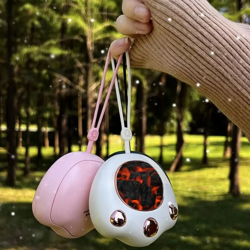 Cat Claw Hand Warmer USB Electric Hand Warmer Cute Charging Sports Climbing Ski