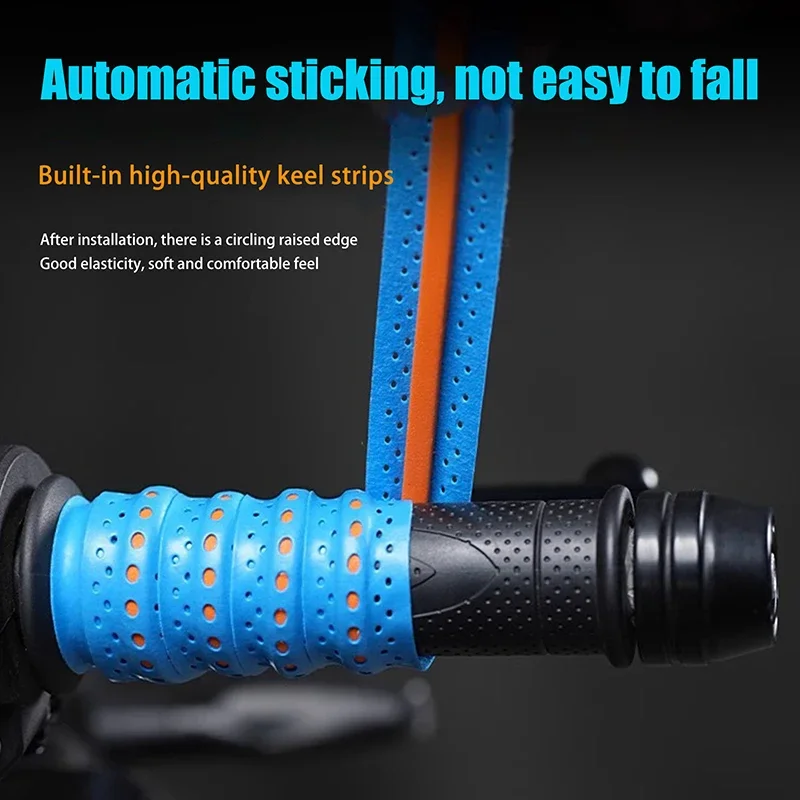 Breathable Anti Scratch Motorcycle Handlebar Tape