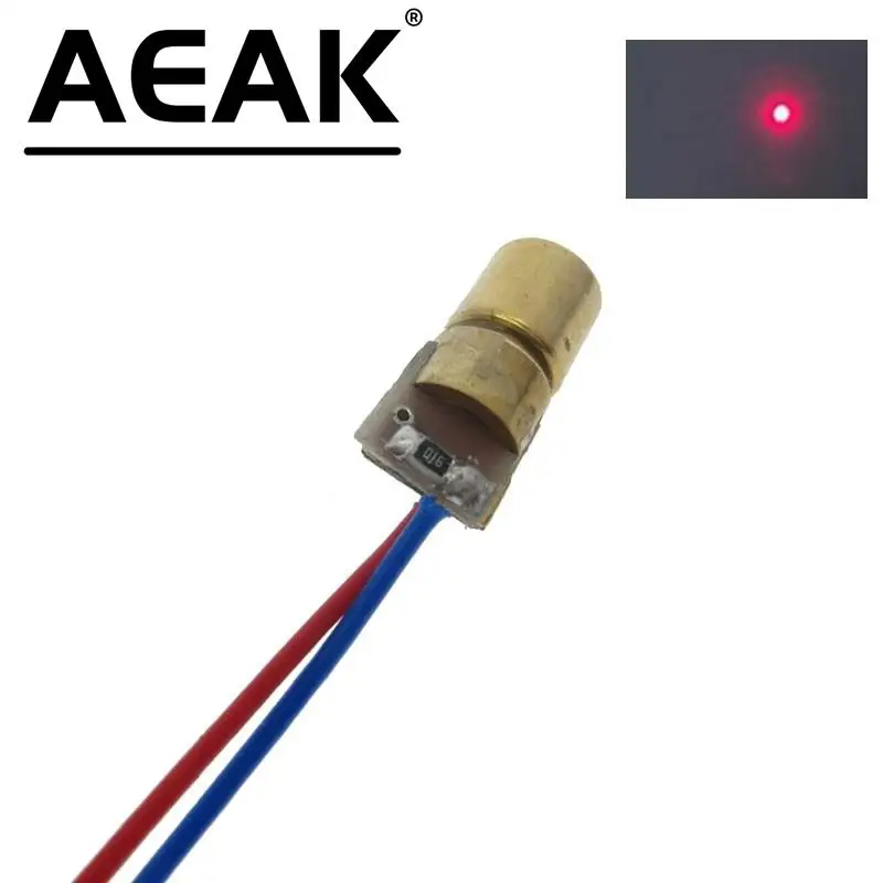 Módulo Láser Verde 520nm 3-5V - Enfoque Ajustable, Con Soporte Para Pilas AA, Para Posicionamiento Y Proyectos DIY