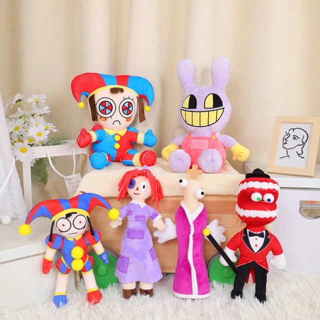 The Amazing Digital Circus Plush Pomni Jax Cartoon Plushie Toys Theater  Rabbit Doll Stuffed Toys Children Christmas Kids Gifts - AliExpress