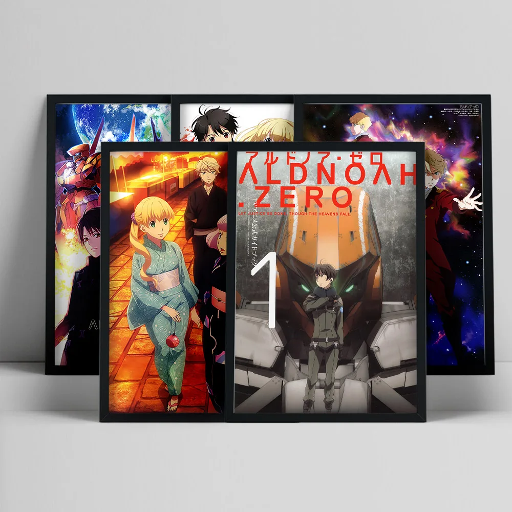 

Aldnoah Zero Japanese Anime Poster Manga Cartoon Character Print Art Canvas Painting Wall Stickers Otaku Bedroom Home Decor Gift