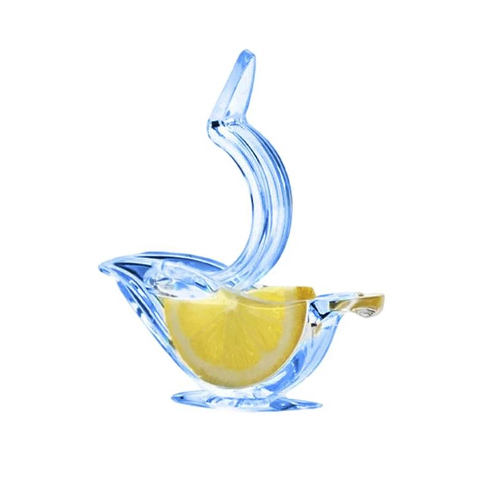 Bird Shaped Acrylic Lemon Squeezer with Stainless Steel Blade