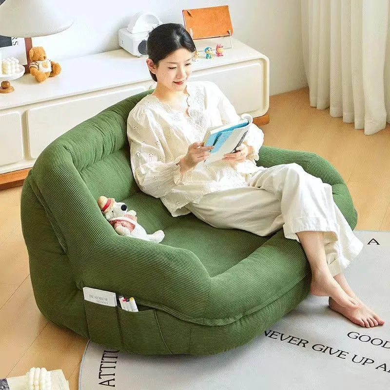 MOMO Lazy Person Sofa Small Household Sofa Chair Living Room