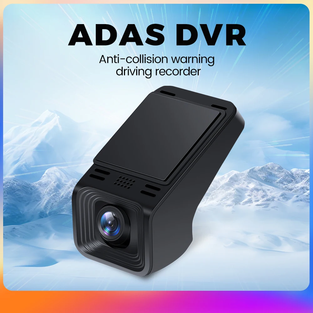 Car DVR Dash Cam Full HD 1080P Dash Cam ADAS Navigation Unit Auto Audio Voice Alarm Video Recording For DVD Android Player dash cam