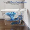 Smart Toilet with Bidet Built in, Auto Open & Close, Foot Sensing Bidet Toilet Combo with Auto Flush,Elongated Heated Bidet Seat 4
