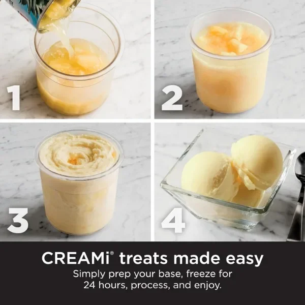 Ninja NC301 CREAMi Ice Cream Maker, for Gelato, Mix-ins, Milkshakes, Sorbet, Smoothie Bowls & More, 7 One-Touch Programs 6