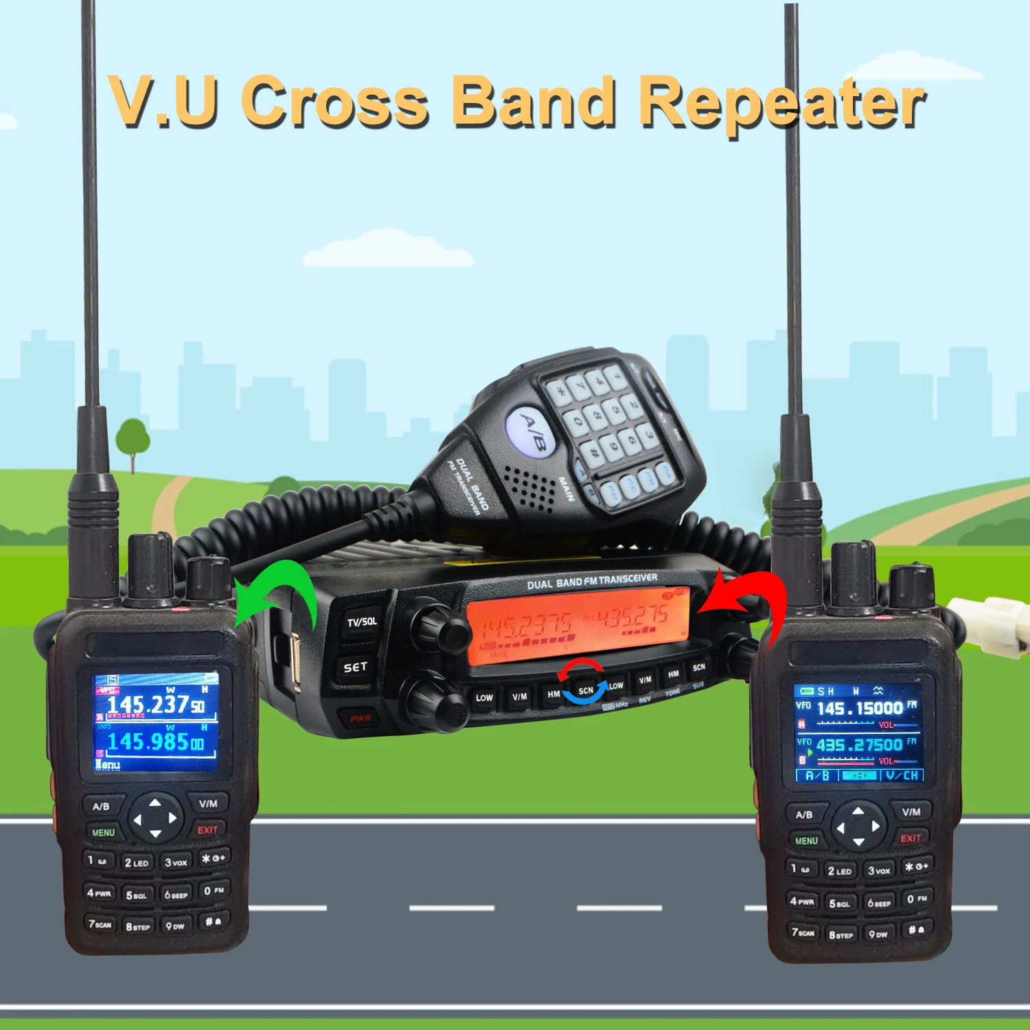 AnyTone Multi-Band Mobile Transceiver 6