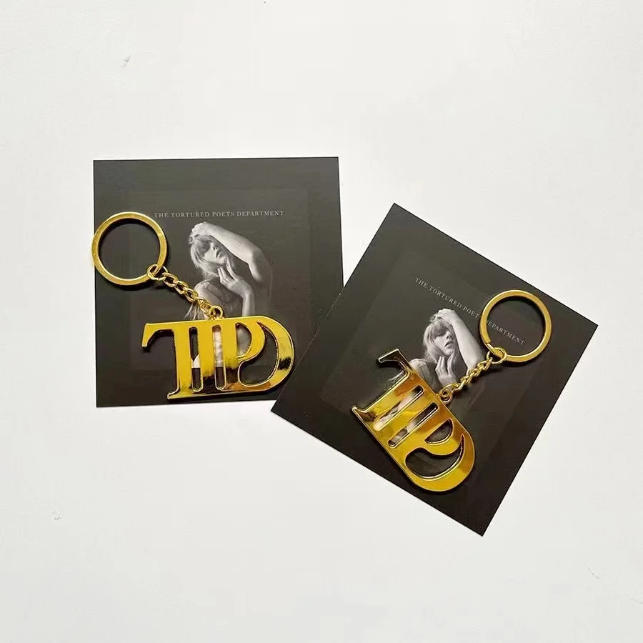 

TTPD новый альбом, брелок для ключей, периферийный брелок Тейлор, подходит для автомобильных брелоков, домашние брелоки, новые брелоки 2024