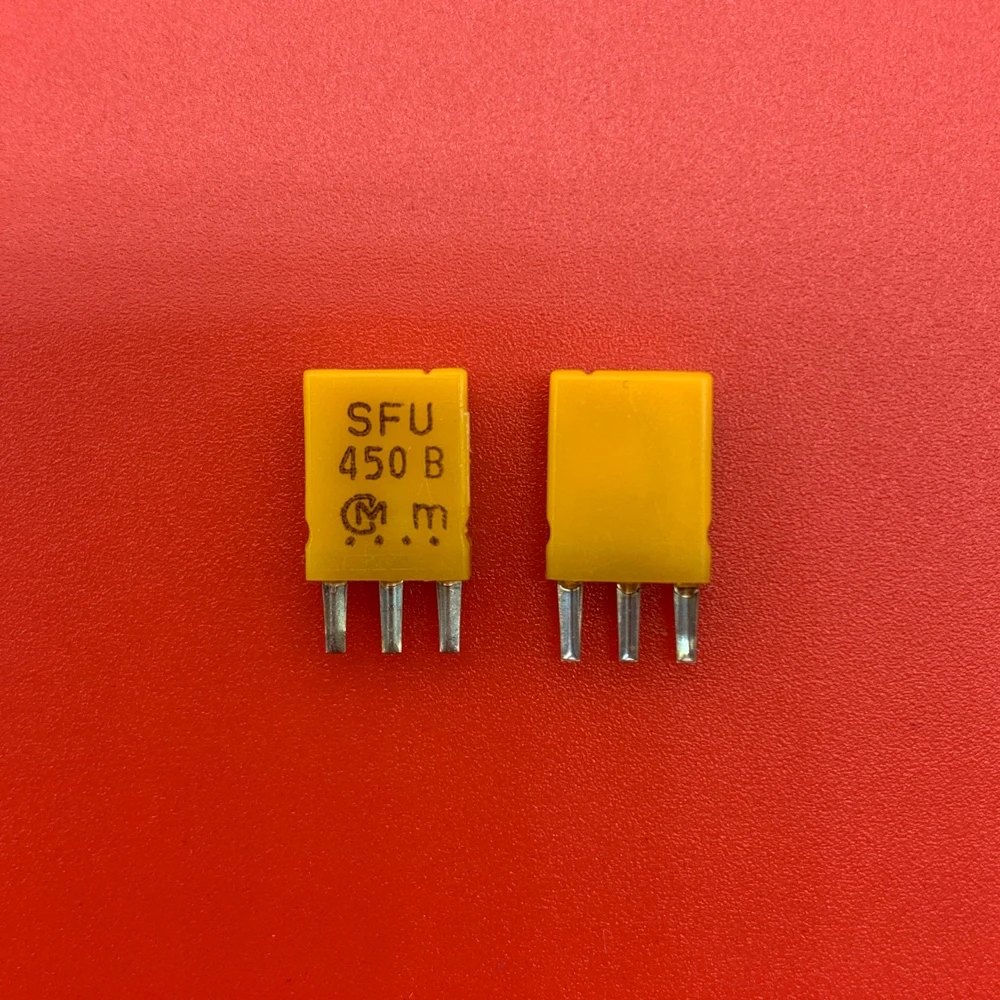 100PCS/세라믹 수정 발진기 필터 SFU450BL 450KHZ 450K 스트레이트 플러그 3 피트 TV 원격 제어