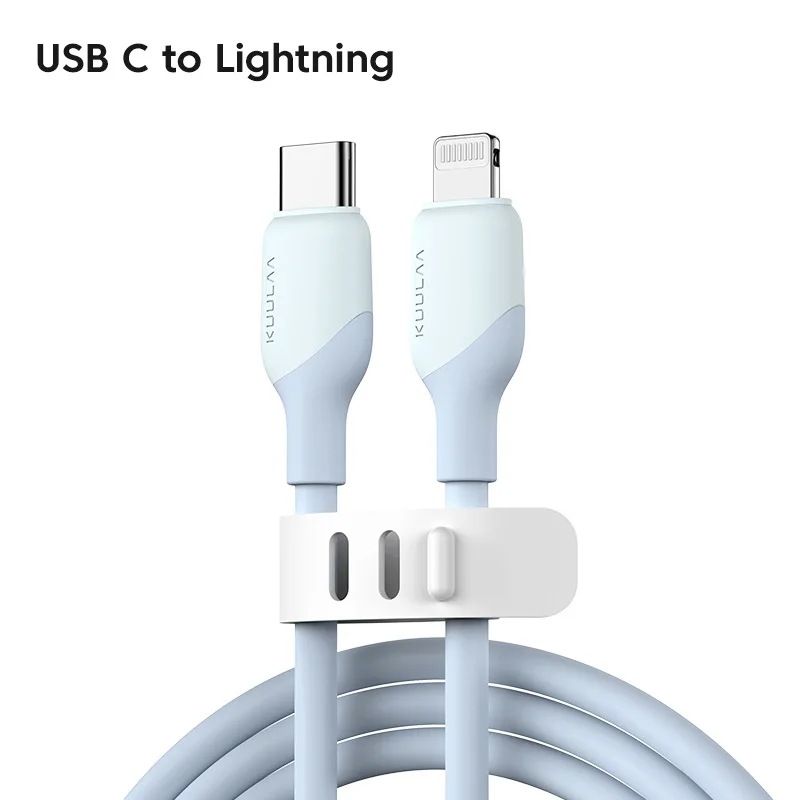 High-Speed USB C to Lightning Fast Charging Cable – MFi Certified 30W PD Charger