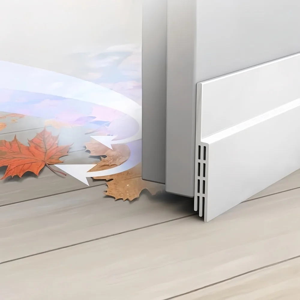 1pc Under Door Seal Strip – Draft Blocker & Weather Stripping Sleeve