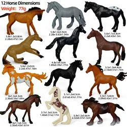 Realistic Farmhouse Equestrian Horse Toy (12PCS horse)