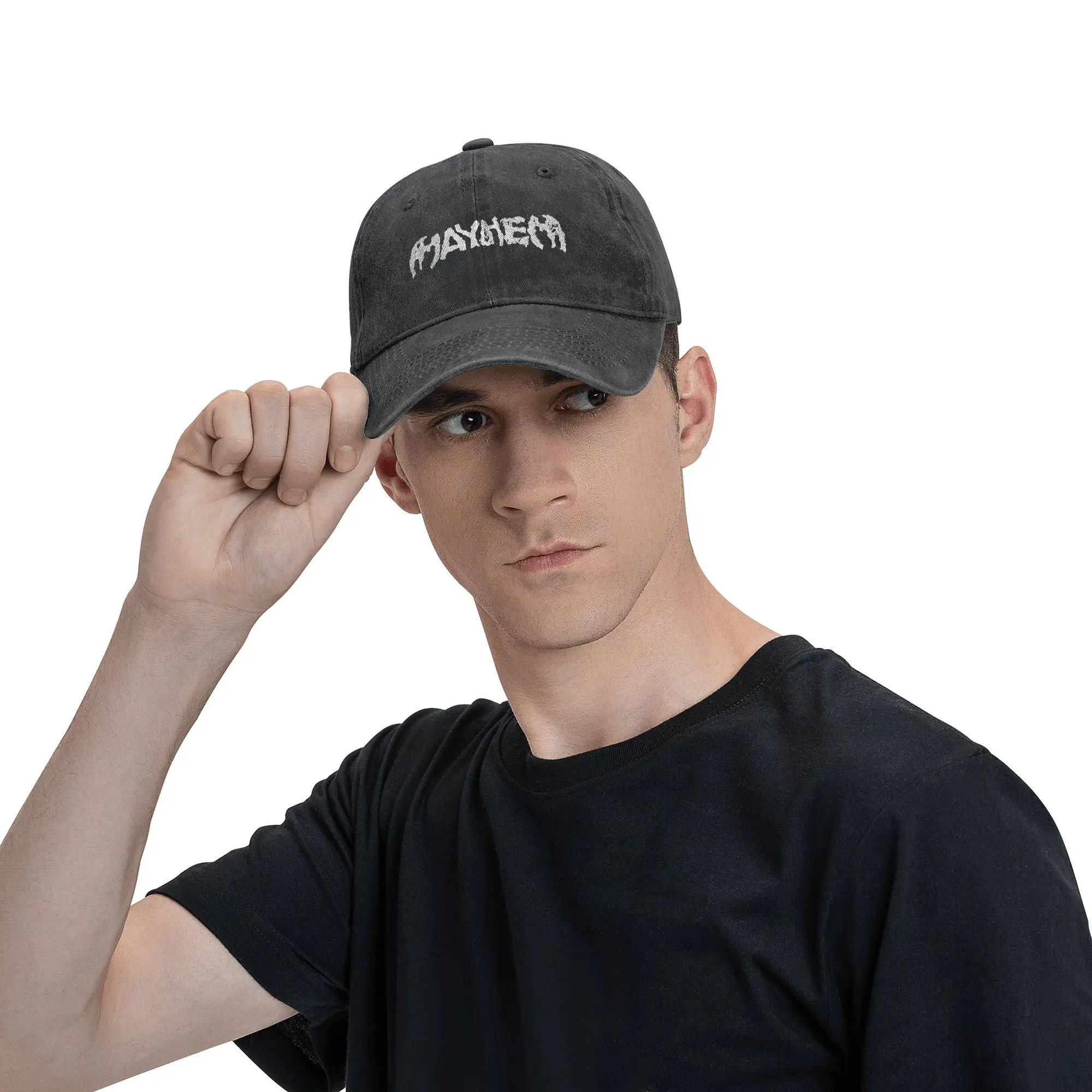 Lady Gaga Mayhem 2025 Print Caps for Men Women Cotton  Trucker Hat Daily Headwear Baseball Cap Adjustable 5