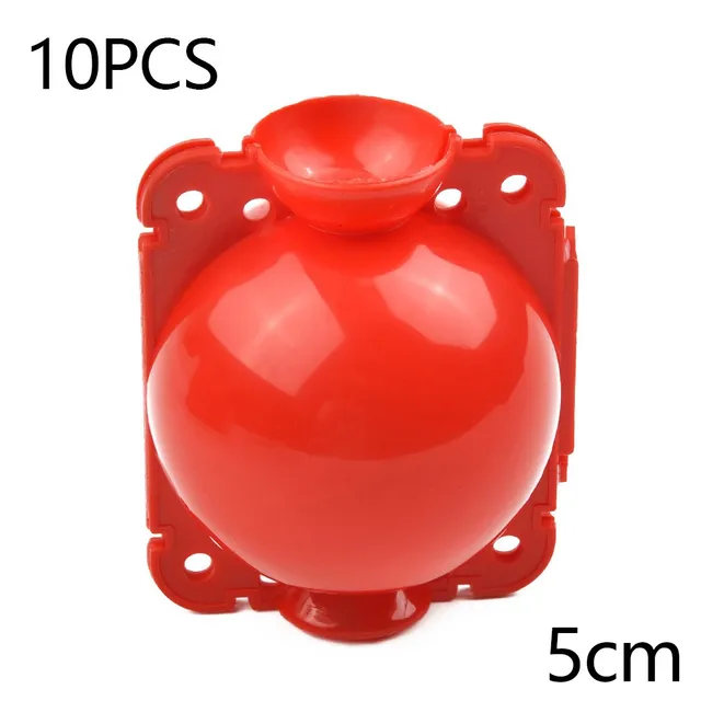 10Pcs Red 5CM