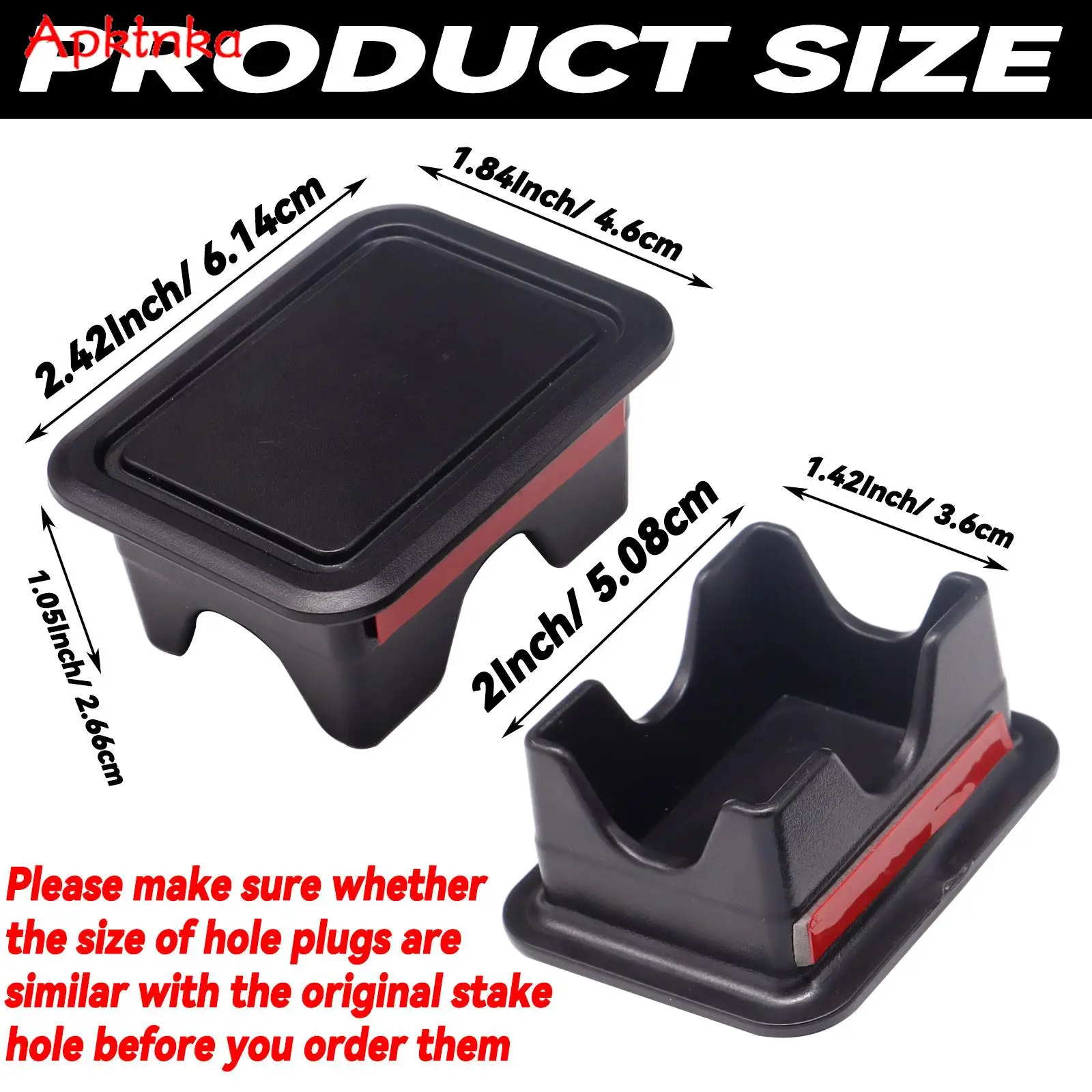 2 set araba yatağı rayı kazık cep kapakları Dodge RAM 1500 2500 3500 2019+ kamyon pikap kova kapakları ray deliği fiş aksesuarları