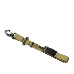 Adjustable Crossbody Shoulder Bag with Stabilizing Strap (Khaki)