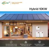 Kit solaire complet Jsdsolar 6 kW hybride hors réseau 12 kW 12000W, panneau solaire, système solaire hors réseau pour la maison 5