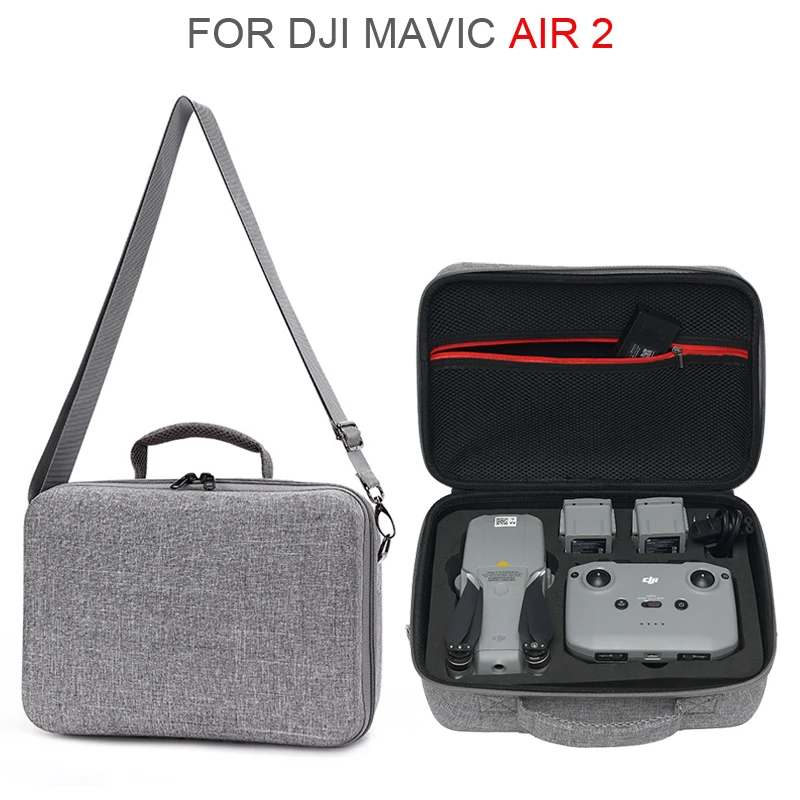 Drone Accessories Drone Storage Bag Drone Storage Case Storage Bag For DJI Mavic Air 2 Portable Shoulder Bag Carring Travel Case