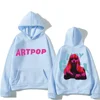Lady Gaga Hoodie Double-sided Printing Comfortable Aesthetic Sweatshirts With Hooded Gothic Clothing Moletom Hip Hop Pullovers 3
