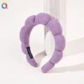 Towelling purple
