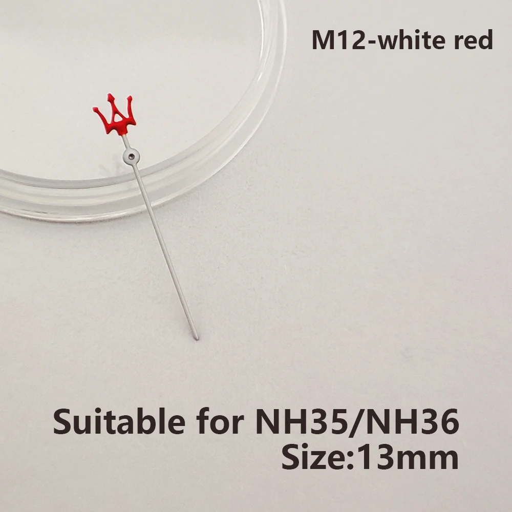 Green Luminous Watch Hands - 13mm Replacement Parts
