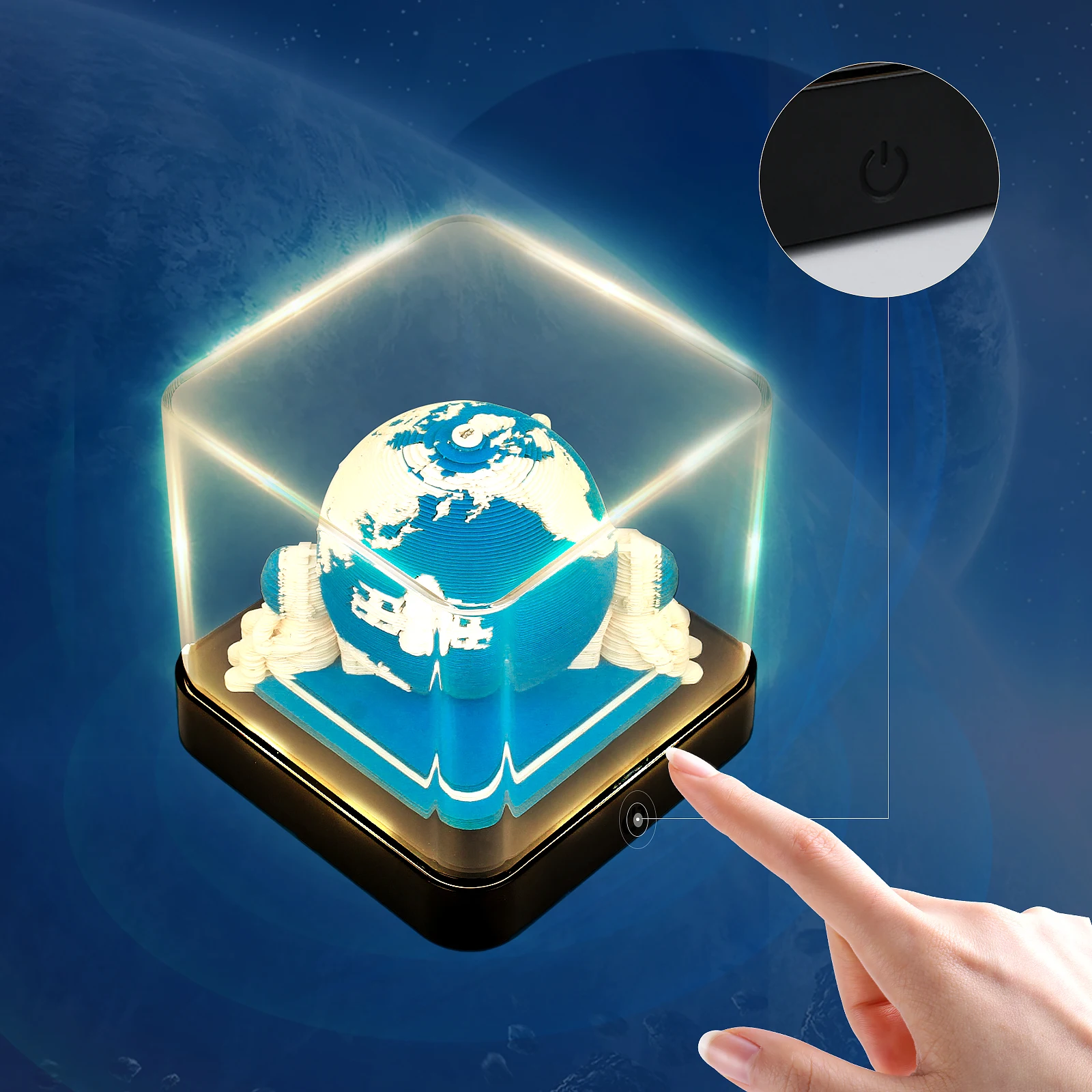 GajUst Calendario 3D 2024 - Blocco Appunti Con Castello Magico, Da Tavolo Creativo - Foto 10