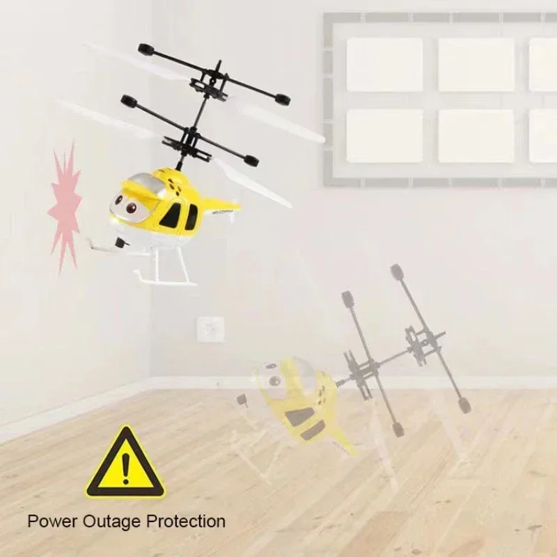 미니 RC 헬리콥터 원격 조종 비행기 레비테이션 제스처 인덕션 헬리콥터