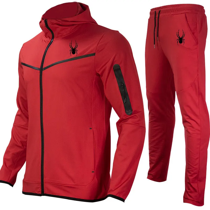 2024 Spring/Fall Men's Sportswear Outdoor Casual Sports Windbreaker Jacket And Pants Two-piece Men's Clothing Free Shipping