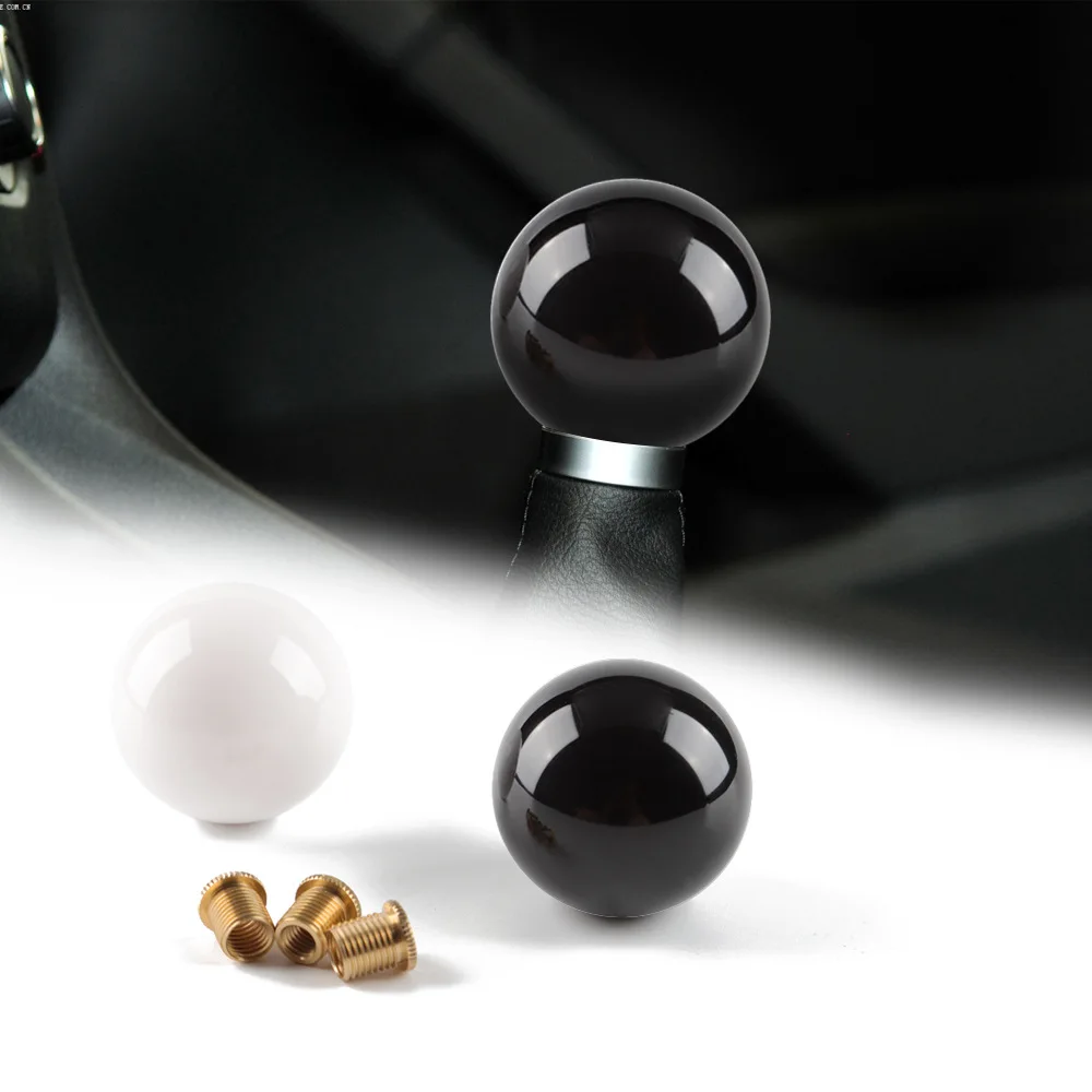Pomello Del Cambio Manuale In Resina Rotonda Universale Per Auto Per Leva Del Cambio M8 M10 M11 M12 A Mt