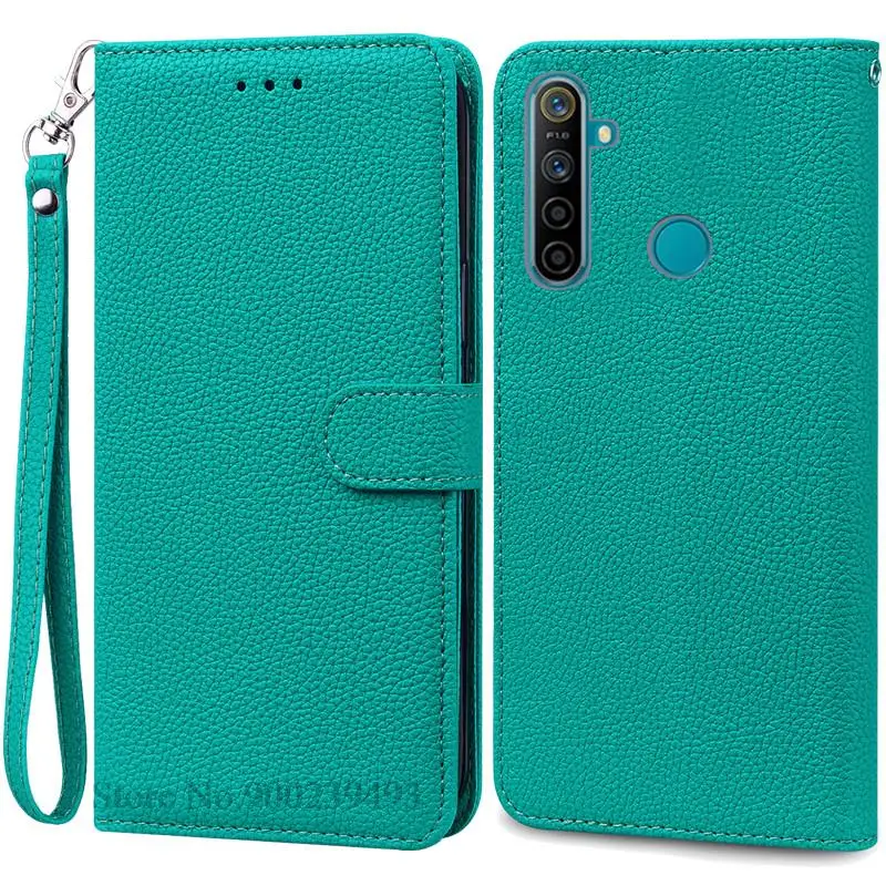 Leather Flip Wallet Phone Case - Premium Protective Back Cover