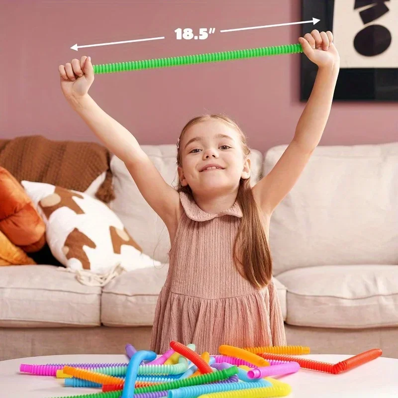 Telescopic Tubes Fidget Toys Stress Relief Adults Decompression Kids