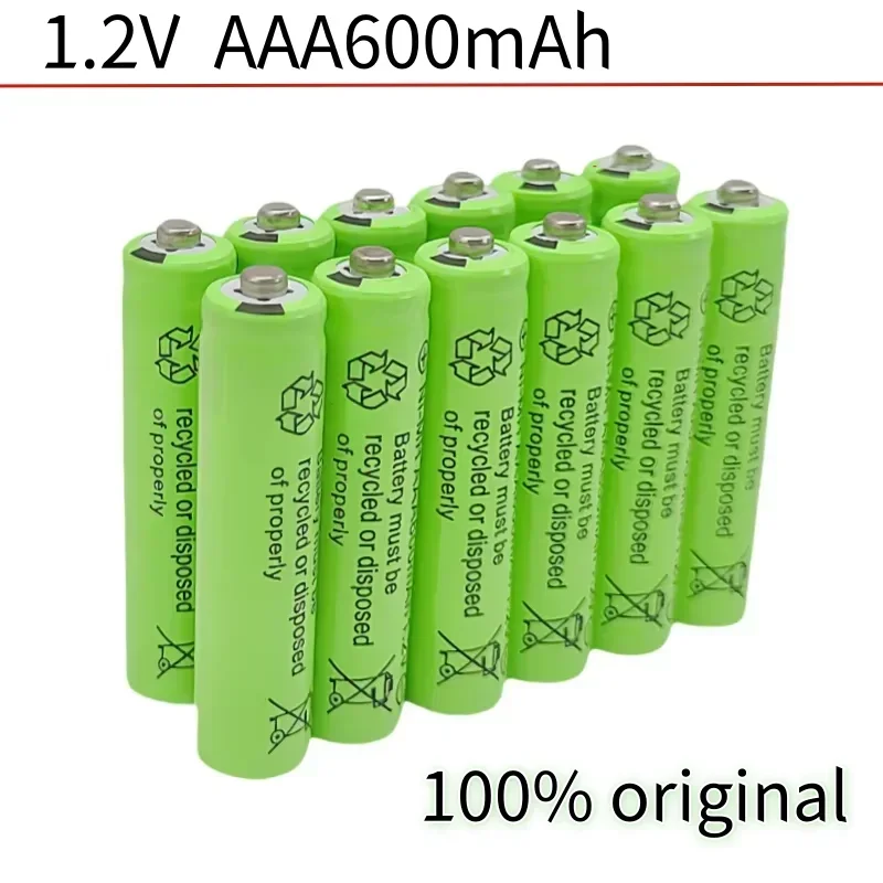 100% Original 1.2V AA1200mAh+1.2V AAA600mAh high-quality Ni-MH rechargeable lpega battery suitable for clocks mice toys etc 3