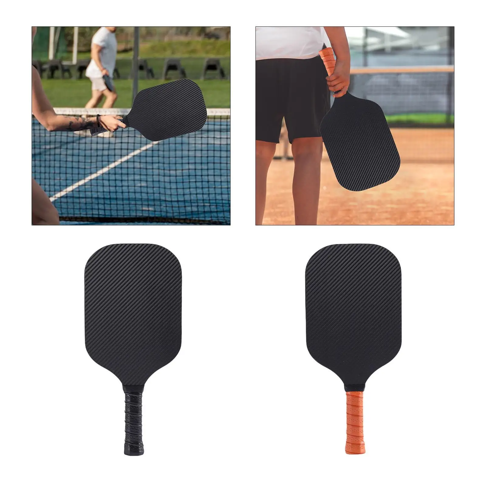 Pickleball Racquet with Anti Slip Breathable Gripping Premium Lightweight Pickleball Racket Paddle for Training Beginner Play