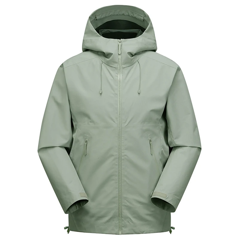 USTopQualityMenAutumnHardShellHikingJacketOutdoorTechWear