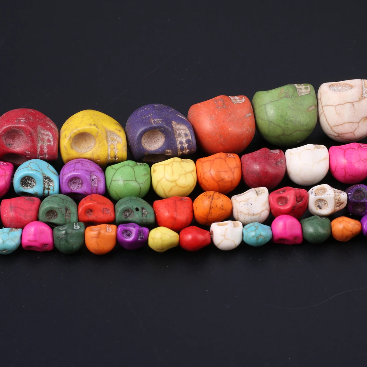 Skull Turquoise Beads 4