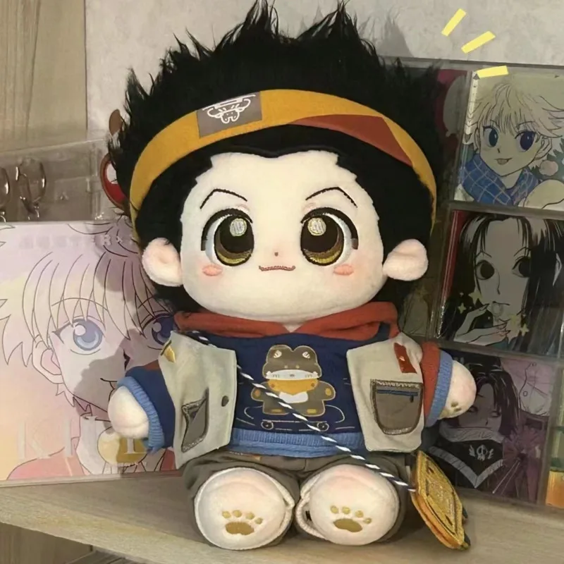 

20 см Killua Zoldyck плюшевая игрушка милые аниме hunters×hunter обнаженное тело хлопковая Кукла Прекрасная Мягкая Набивная игрушка для детей Подарки
