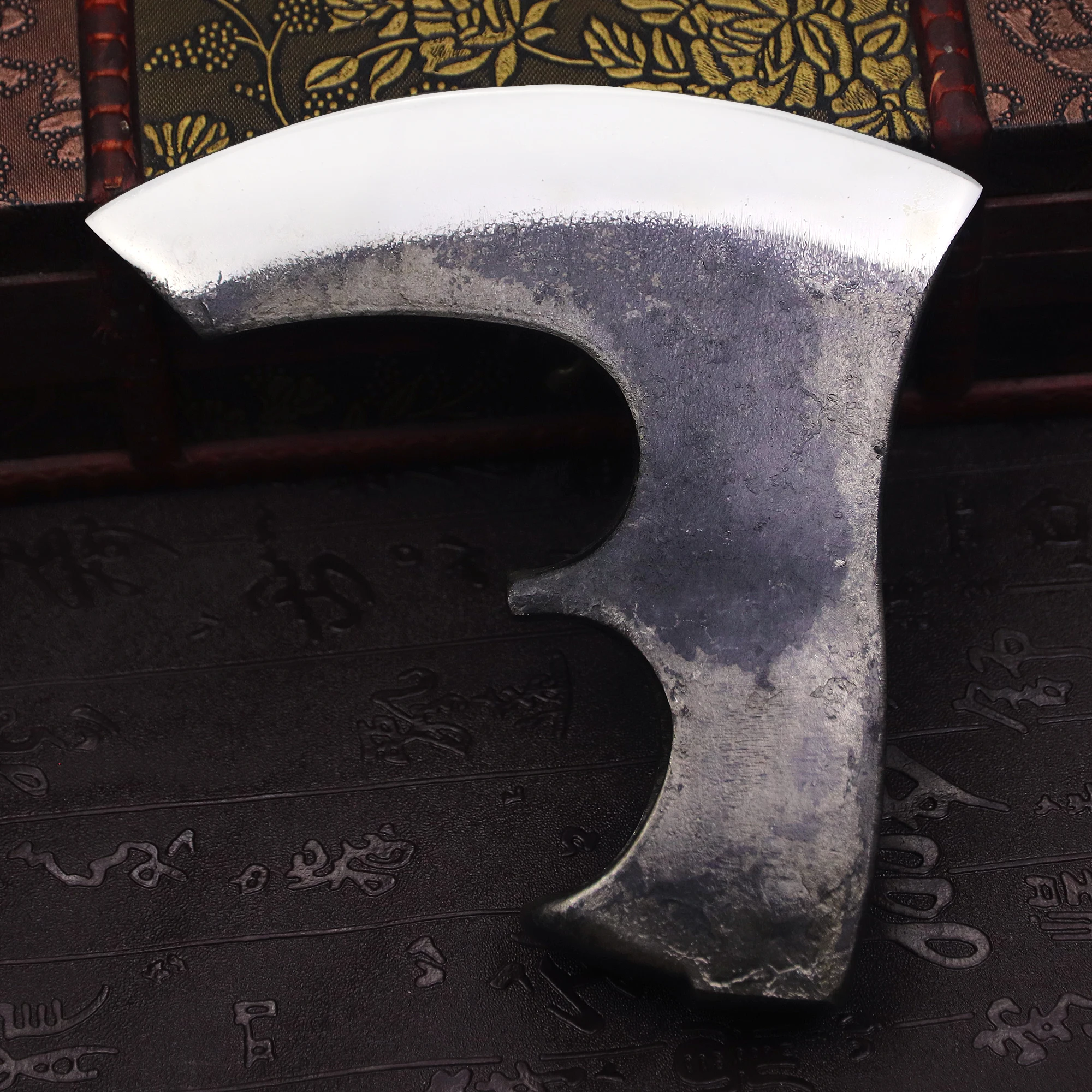 RU Viking Tactical Axe 440 Outdoor hunting axe, bush logging axe, camping EDC tool axe 4