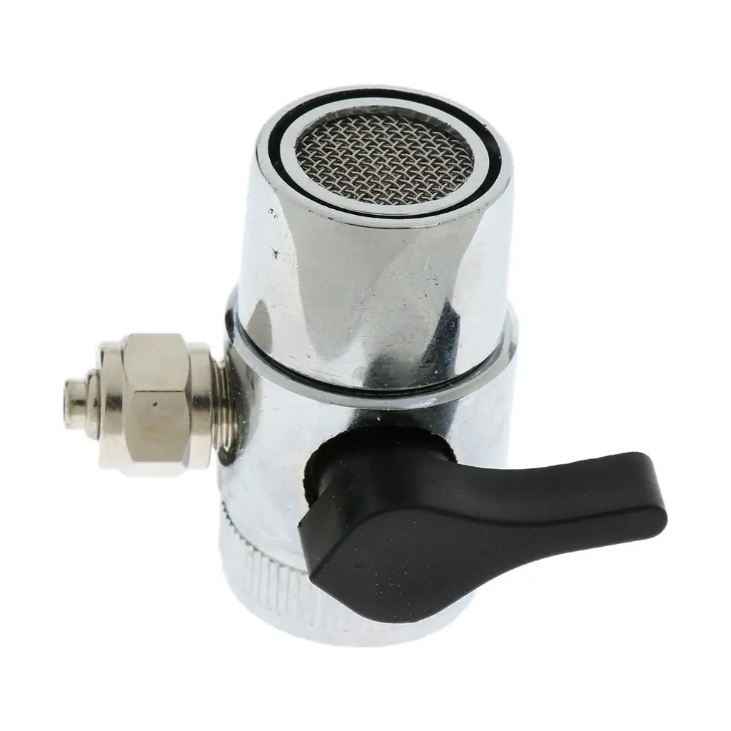 Diverter valve Diverter Valve for Counter Top Water Filters Faucet Adapter 1/4 Inch Tubing