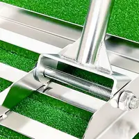 Lawn Leveling Rake Golf Course Leveler Rake Humanized Design Golf Course Sand Leveler For Yards Lawns Golf Courses Gardens Farms 2
