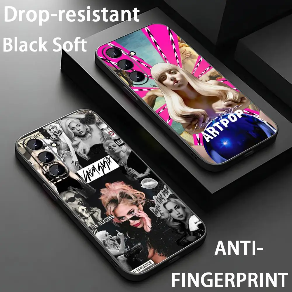 Lady Gaga Mayhem Soft Black Phone Case