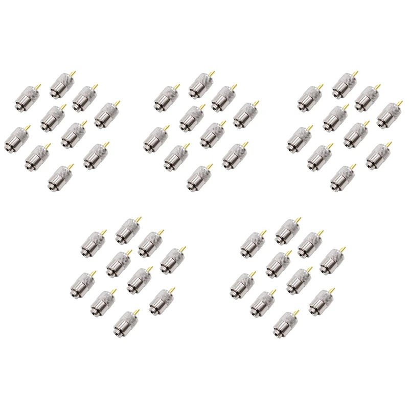 

HOT! 50PCS RF Connector UHF Male Connector RG8 RG58 Cable Lug Antenna Connector PL259