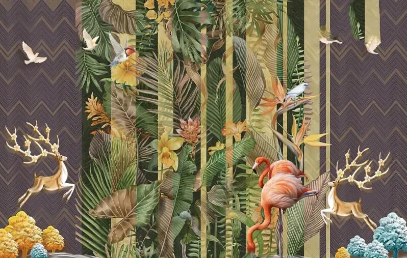 Beibehang-Pintura decorativa moderna personalizada para quarto, papel