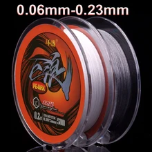  50m Ultra Thin Wire Diameter Fishing Line 0.06-0.23mm 4 Braided Super Strong Japan Multifilament PE Braided Line Floating Line 
