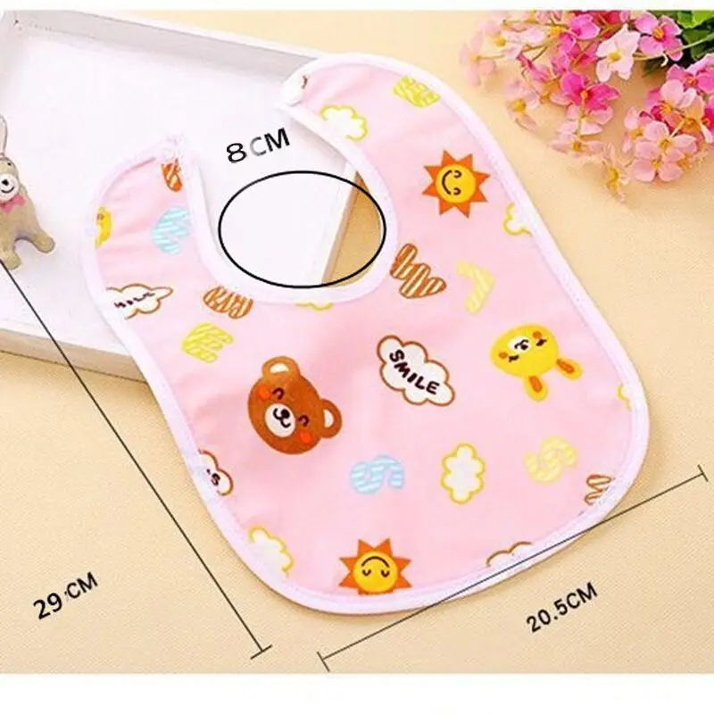 15pcs/Lot Toddler Baby Boys Girls Waterproof Feeding Clothes Newborn Clothing Accessories Bibs 4