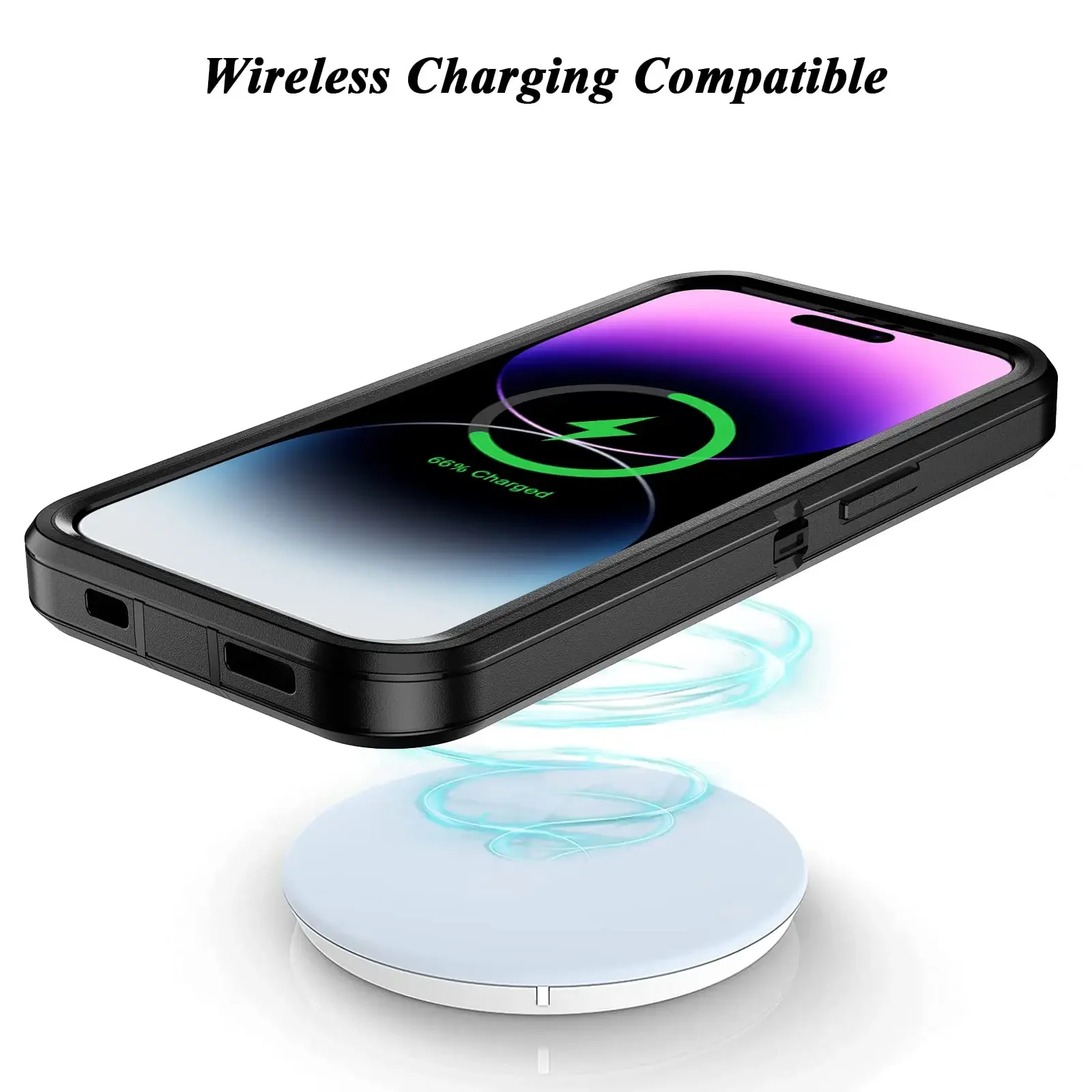 Shockproof Phone Case With Kickstand For Iphone Red Protective_voghion.com