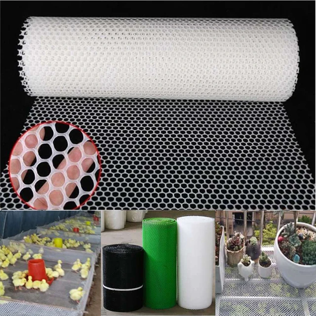 8mm Garden Protection Net Fence Safety Netting Breeding Net Isolation Equipment Protection Child Cat Pet Chicken Plastic Mesh